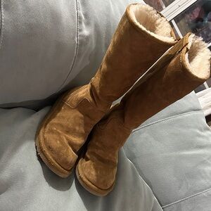 UGG Chestnut Suede Winter Boots